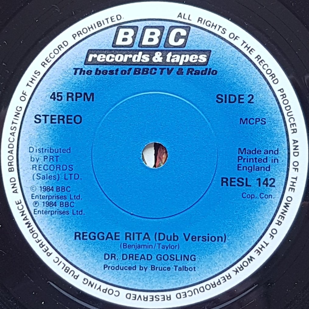 RESL 142 Reggae Rita Floella Benjamin from the BBC records and Tapes library Label